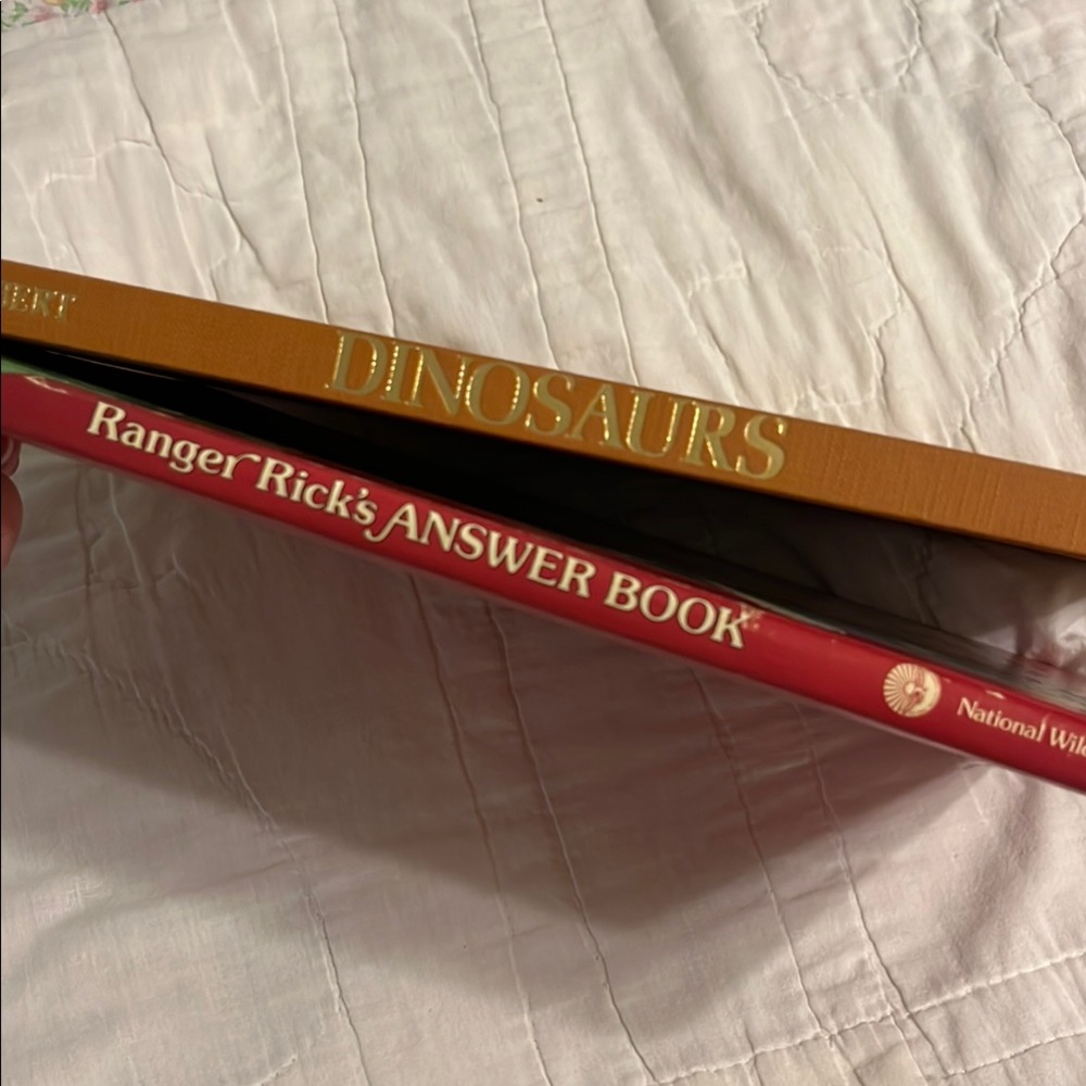 Ranger Rick's Answer Book and Dinosaurs Book Set